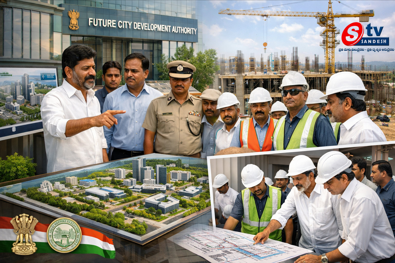 తెలంగాణ గమ్యం 'ఫ్యూచర్ సిటీ': నిర్మాణ పనులను స్వయంగా పరిశీలించిన సీఎం రేవంత్ రెడ్డి.. లక్ష్యానికి ముందే పూర్తి కావాలని ఆదేశం!